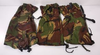 40x British Army DPM gaiters - standard singles