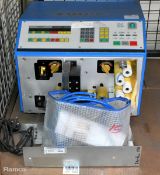 Junsen Precision Machinery Factory SS - cable cutting/stripping machine with accessories