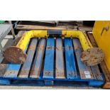 Heavy duty protection guard - L 1150 x W 250 x H 650mm - 37kg approx.