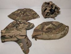 100x British Army MTP combat helmet covers - mixed types - mixed sizes