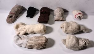 Various mixed socks - various sizes - paired & unpaired - unknown quantity - 134kg