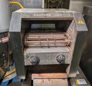 Burco commercial conveyor toaster - W 370 x D 460 x H 420mm - no model number on toaster