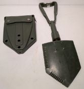 6x British Forces collapsible shovels