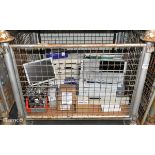 Audio visual mixed accessories - Pilkington fibre-optic receiver, Iiyama monitor & more - see desc.