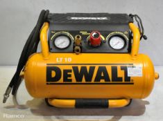 Dewalt DPC10RC-LX 10 litre air compressor with air hose - W 520 x D 520 x H 310mm