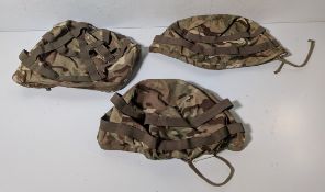 50x British Army MTP combat helmet covers - mixed types - mixed sizes