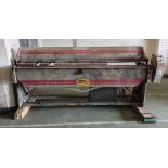 Morgan Rushworth box and pan folding machine - full details in the description