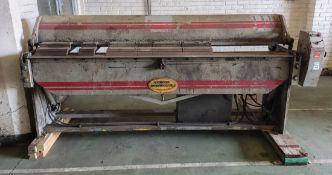 Morgan Rushworth box and pan folding machine - full details in the description