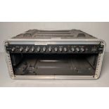 IMG Stageline MMX-602/SW 6 channel line microphone mixer in 4U storage case - NO LIDS FOR CASE