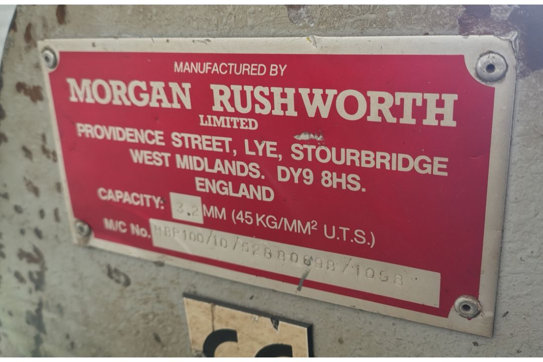 Morgan Rushworth box and pan folding machine - full details in the description - Image 6 of 10