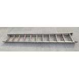 HVS 1222-201 double extension ladder - 2x 11 rungs