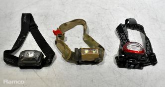 47x Various head torches - untested