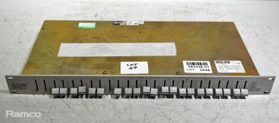 RTS Systems TW intercom system SAP612 source assign panel - W 480 x D 220 x H 45mm