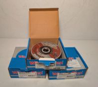 3x packs of WinnerFlex cut-off discs for Inox - 115 x 1.0 x 22mm - 25 per pack
