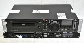 Audio Equipment - 1x Gemini CDX-1200 professional CD player, 1x Swissonic CDMP 1 V2.0 CD player