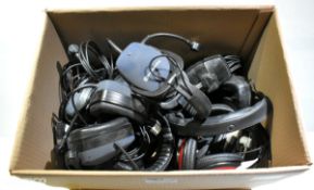 Audio Equipment - Mixed communication headphones - 6x Beyerdynamic, 5x unknown - SPARES OR REPAIRS