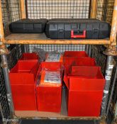 Fire & Rescue equipment - tool cases & contamination derobe fits - see description