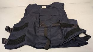 20x British Forces combat vests - mixed sizes - no filler - Navy Blue