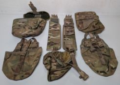 Various types of ex-military MTP accessories - 166kg – may require repair or be as spares - see pics
