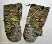 98x British Army MTP extreme cold weather outer mittens - unpaired - mixed grade - mixed sizes