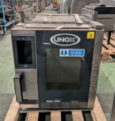 UNOX Cheftop XECC-0513-EPLM electric countertop combination oven - W 540 x D 1060 x H 710mm