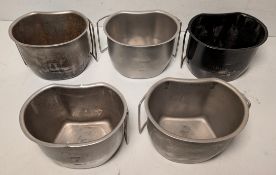 16x Aluminium canteen cups