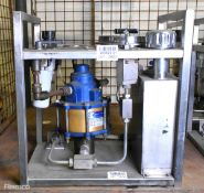 Staffordshire Hydraulics 7000psi air operated test pump (3560683)