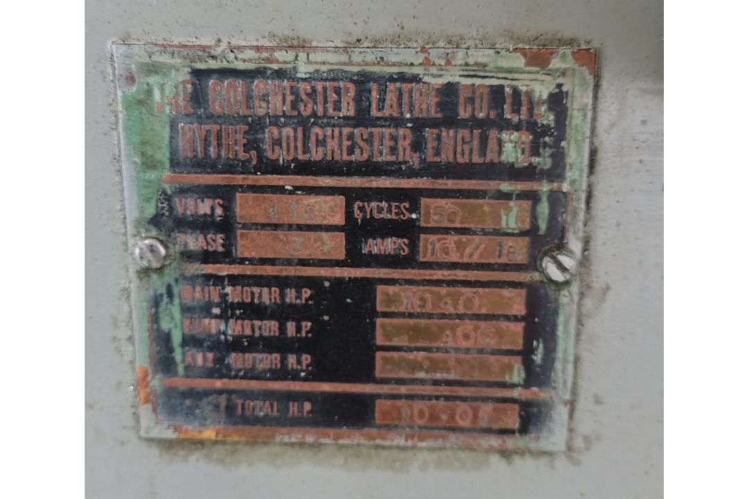 Colchester Mascot 1600 industrial lathe machine - full details in the description - Image 6 of 18