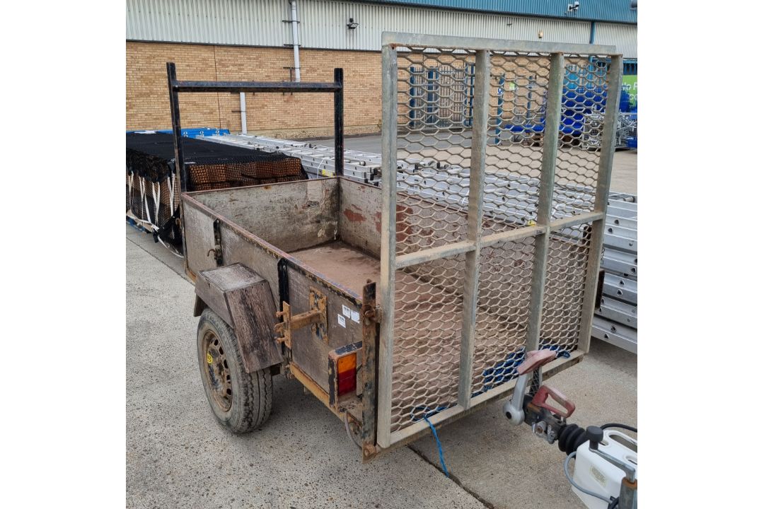 Single axle trailer with drop down ramp - full details in the description - Image 3 of 10