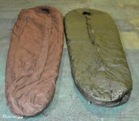 30x Medium weight sleeping bags - various types - may include arctic