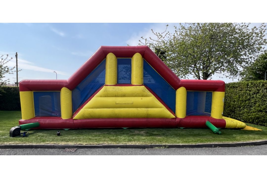 Airquee Clown Activity inflatable multi play/obstacle course bouncy castle - see description - Image 2 of 26