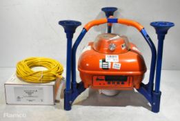 Crowcon SIRA03ATEX2102 detective + multi-gas monitor with detective net 433MHz and cables