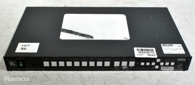 Kramer VP-728 presentation switcher unit - W 480 x D 245 x H 45mm