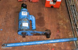 Pneumatic blue air torque wrench with pole wrench - W 180 x D 380 x H 310mm