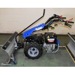 Tracmaster BCS 740 Powersafe two wheel tractor with BCS SL professional snowblade