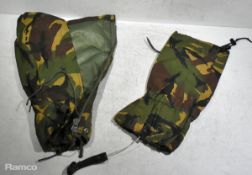 40x British Army DPM gaiters - standard singles