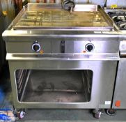 Lambach EBP/90-C professional electric grill / fry-top - W 900 X D 940 x H 980mm