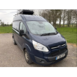 Ford Transit Custom 270 Trend – EJ66 AOV – 2016 – 138758 miles – blue - details in description