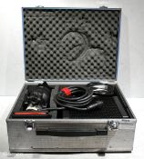 Sachtler lighting kit - Reporter 125DI broadcast light and silent 200 power pack with hard case
