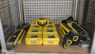 9x EZiTEX t100 signal transmitters (missing cables) & 8x EZiCAT i750 cable avoidance tools - SPARES