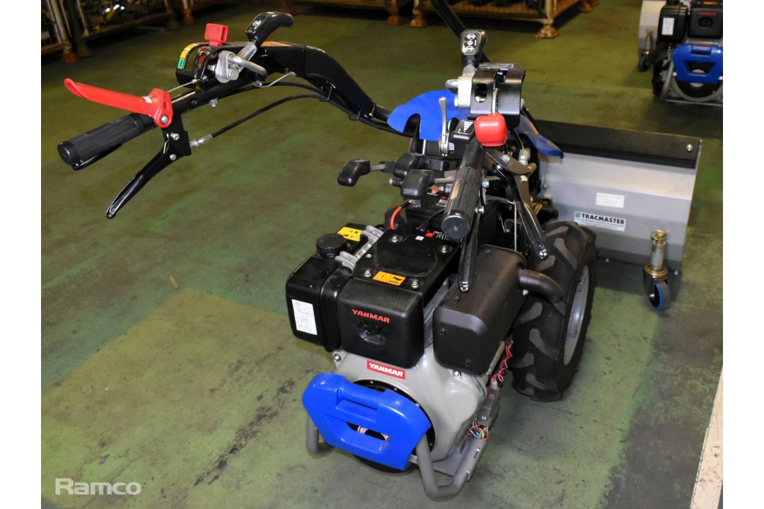 Tracmaster BCS 740 Powersafe two wheel tractor with BCS SL professional snowblade - Image 6 of 12