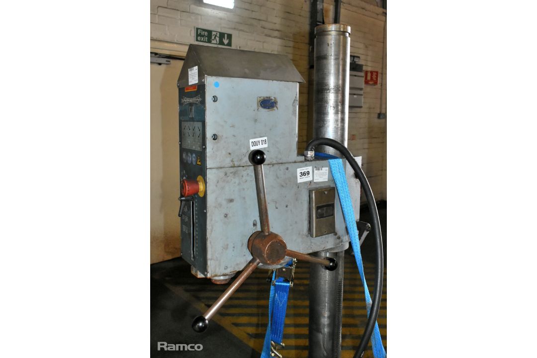 Strands S28 3 phase 415V 2.9/2.5A standing floor pillar drill - see desc. - Image 2 of 9