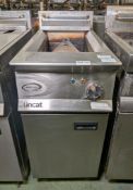 Lincat OG8115/OP/N natural gas free-standing single tank fryer - W 400 x D 800 x H 1020mm