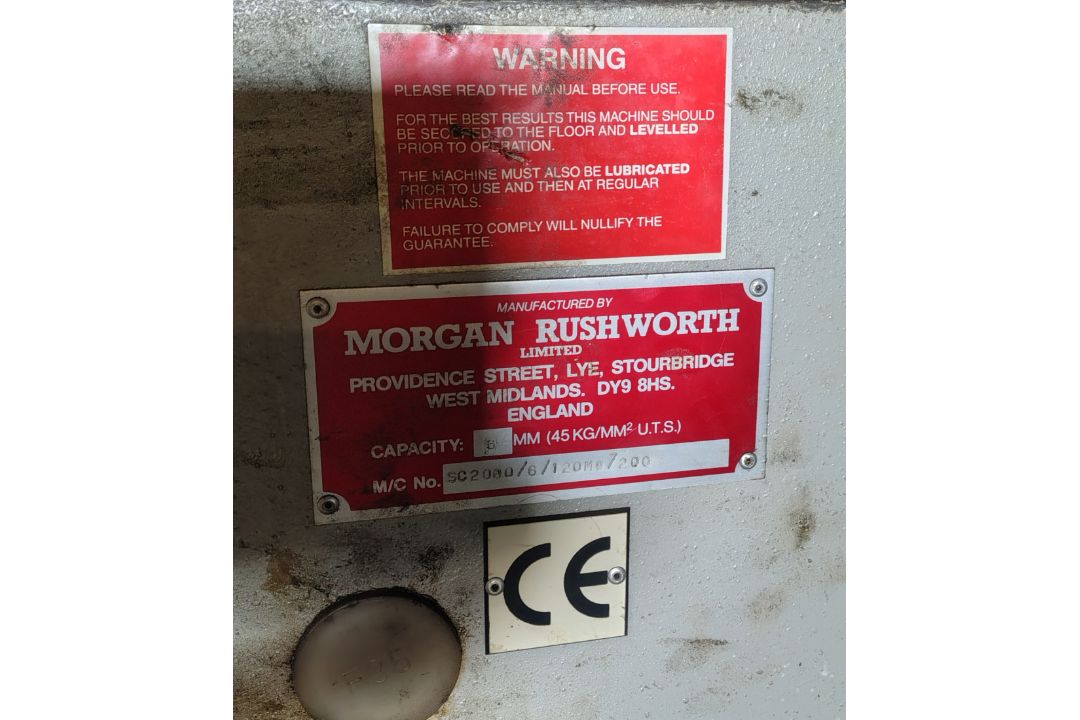 Morgan Rushworth power guillotine - full details in the description - Image 8 of 13
