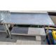 Stainless steel table with bottom shelf - W 1495 x D 754 x H 910mm - Image 2 of 3