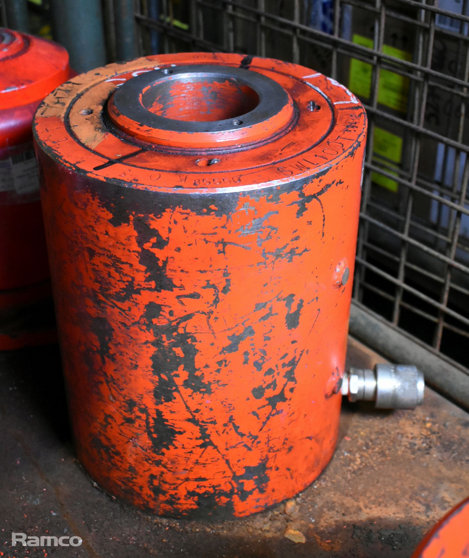 Hydraulic bottle jack & tension caps - full details in description - Image 4 of 8