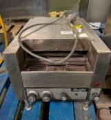 Dualit TMT/80000 commercial conveyor toaster - W 360 x D 470 x H 380mm - missing screws on item