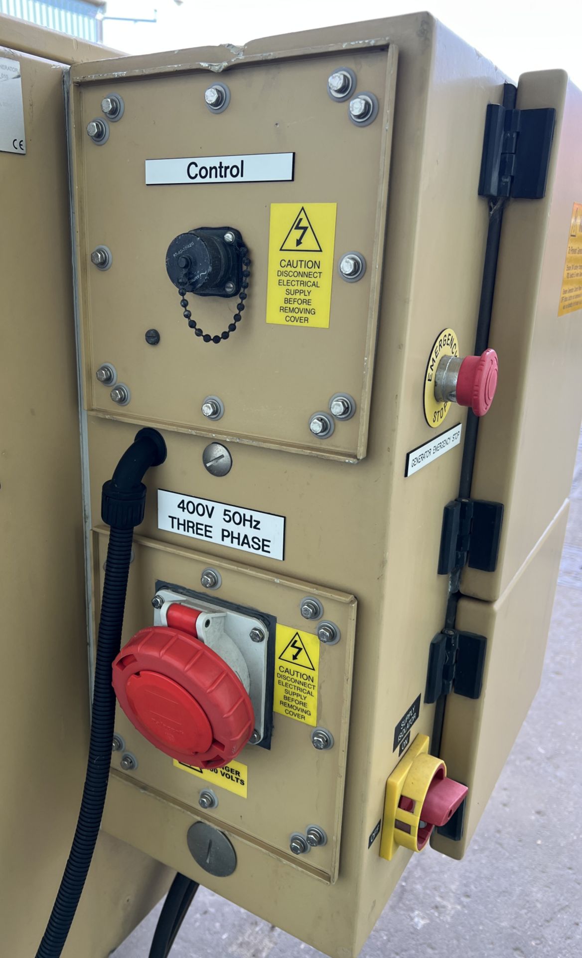 CMCA MPG020 3-phase 20kW/400V/50Hz diesel generator with Yanmar 3TNV88-DSAP water-cooled engine - Image 7 of 21