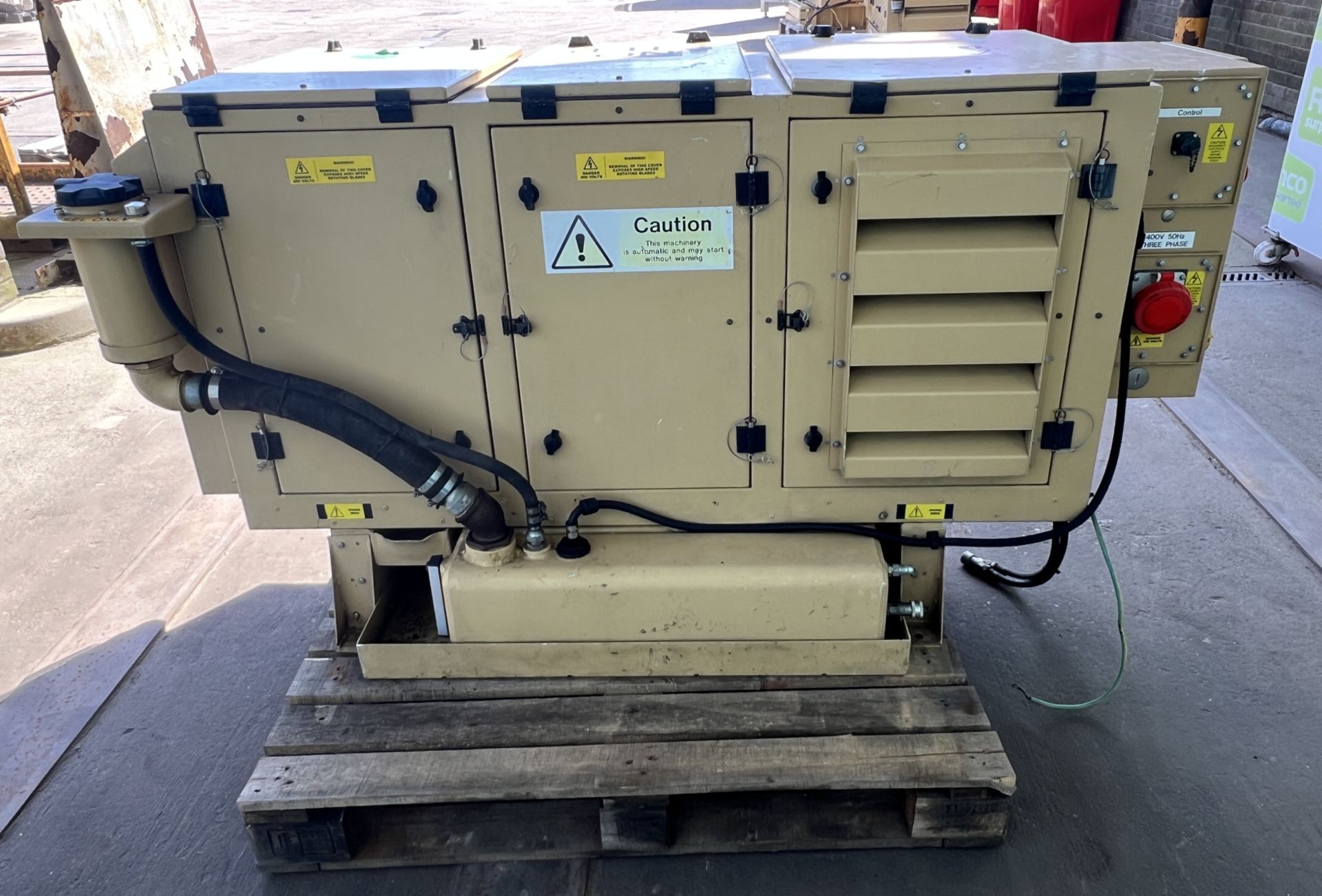 CMCA MPG020 3-phase 20kW/400V/50Hz diesel generator with Yanmar 3TNV88-DSAP water-cooled engine - Image 4 of 21
