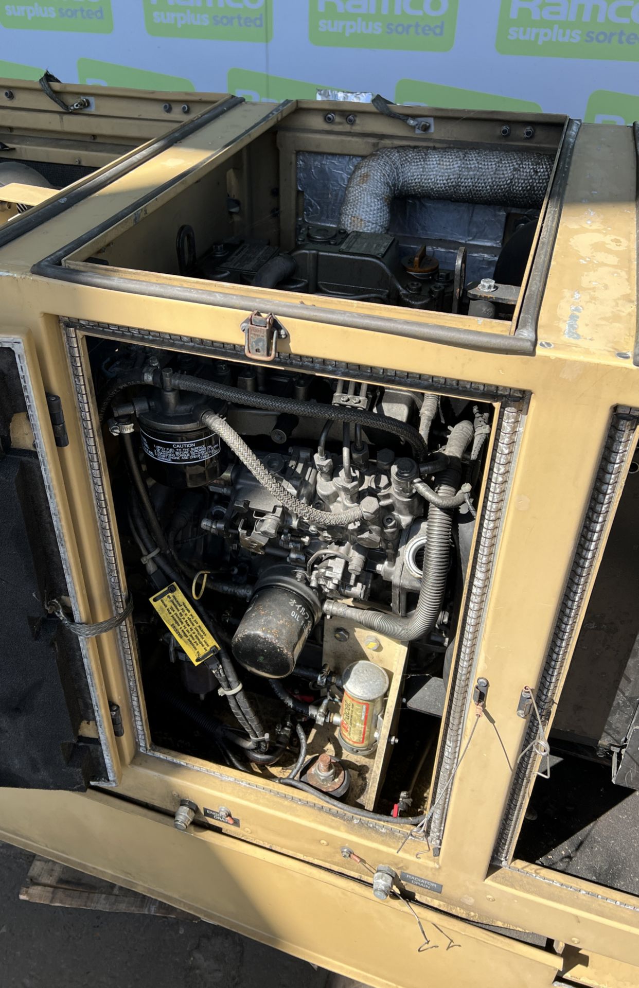 CMCA MPG020 3-phase 20kW/400V/50Hz diesel generator with Yanmar 3TNV88-DSAP water-cooled engine - Image 9 of 21